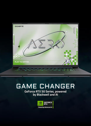 GIGABYTE AERO X16; Copilot+ PC - 165Hz 2560x1600 WQXGA - NVIDIA GeForce RTX 5070 - AMD Ryzen AI 7 350-1TB SSD with 16GB DDR5 RAM - Windows 11 Home - Lunar White
