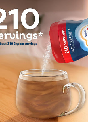 Coffee-mate French Vanilla Powdered Coffee Creamer, 15-Ounce Packages (Pack of 6)