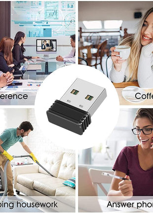AUEDROT Mouse Jiggler Undetectable USB Mouse Mover NO Software Required for Computer, Automatic Mini Mouse Shaker Driver-Free Mouse Movement Simulator Keep Computer/Laptop Awake, Plug & Play (1 PCS)