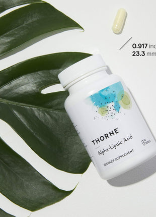 THORNE - Antioxidant Nerve Support Duo - Alpha-Lipoic Acid & Acetyl-L-Carnitine Bundle - 60 Servings