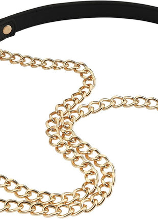 Purse Chain Strap Crossbody Bag Chains Strap Handbag Chain Replacement Leather Chain Straps 47.2 inch