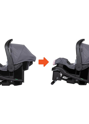 Baby Trend Passport® Cargo Stroller Travel System with EZ-LiftTM Plus Infant Car Seat, Pink Bamboo