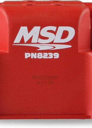 MSD 8239 Ignition Coil, Red, Individual