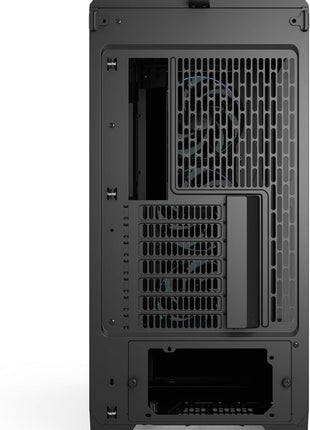 Fractal Design Meshify 3 XL Black RGB Tempered Glass Light Tint - High Airflow PC Gaming Case - Mesh Front Panel - Three ARGB Momentum 14 Gen 2 Fans Included - Spacious Interior - GPU up to 512mm