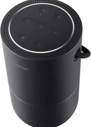 Bose Portable Smart Speaker — Wireless Bluetooth Speaker with Alexa Voice Control Built-in, Black | Home and travel audio with Wi-Fi, Bluetooth and voice control