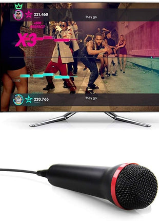 4M 13FT Wired USB Microphone for Rock Band, Guitar Hero, Let's Sing - Compatible with Sony PS2, PS3, PS4, PS5, Nintendo Switch, Wii, Wii U, Microsoft Xbox 360, Xbox One and PC