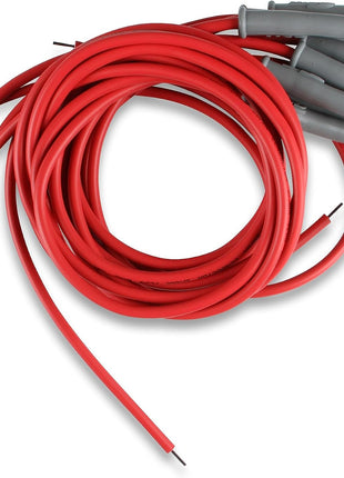 MSD 31199 Super Conductor Spark Plug Wire Set, 8 Cyl Multi-Angle Plug, Socket/HEI