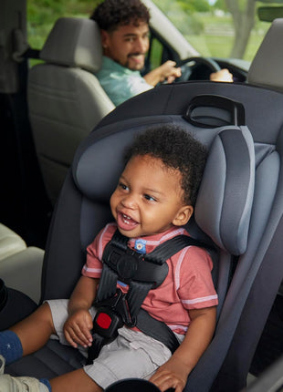 Safety 1st Ellaris 3-in-1 Convertible Car Seat, Slim Fit Design, Rear & Forward-Facing, 5-Position Headrest, Travel-Friendly with Machine-Washable Seat Pad, London Blue