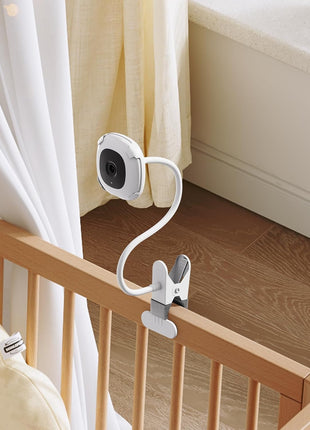 Flexible Twist Clip Holder for Nanit Pro Smart Baby Monitor,Flexible Twist Monitor Bracket for Nanit Pro Smart BabyMonitor,No Drilling Required