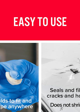 J-B Weld 8237 PlasticWeld Plastic Repair Epoxy Putty - 2 oz.