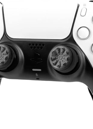 KontrolFreek FPS Freek Galaxy Black for PlayStation 4 (PS4) and PlayStation 5 (PS5) | Performance Thumbsticks | 1 High-Rise, 1 Mid-Rise | Black (Limited Edition)