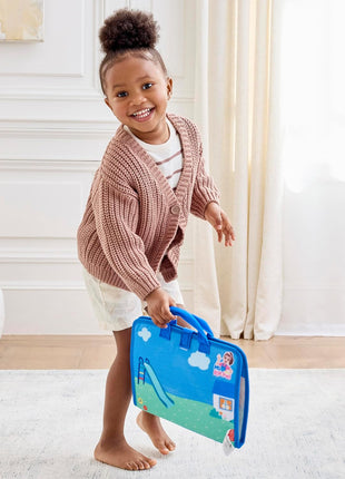 Melissa & Doug® Ms. RachelTM What to Wear Felt Activity Board Take-Along Preschool Learning Toy for Boys and Girls - FSC Certified