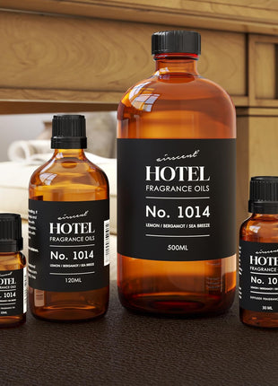 AirScent Hotel Diffuser Oil No. 1014 Inspired by The Iconic 5 Star Hotel Seaside Scent   Lemon Bergamot Sea Breeze   10 mL .34 fl oz   Fragrance Oil for Ultrasonic and Waterless Diffusers and Crafting