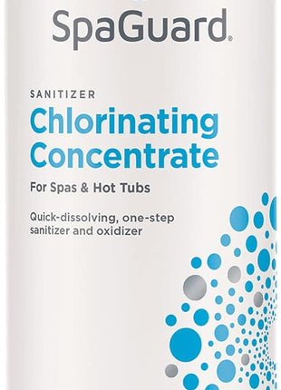 SpaGuard Spa Chlorinating Concentrate, 2 lb, Single, Advanced Spa Water Treatment for Hot Tubs and Spas, Quick Dissolving Oxidizer