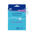 Differin Power Patches for White Head Pimples, Hydrocolloid Patches formulated with Zinc Hyaluronate and Niacinamide, 4-in-1 HydrotechTM Formula, Helps Absorb Impurities and Restore Skin, 23 ct