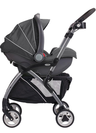 GracoÂ® Gomax Frame Stroller, Accepts All GracoÂ® Infant Car Seats, Backpack Style Lightweight Travel Stroller Frame