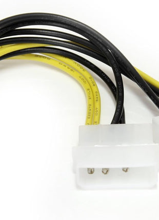 StarTech.com 6in LP4 to 8 Pin PCI Express Video Card Power Cable Adapter - lp4 to PCI express - molex to 8 pin PCIe (LP4PCIEX8ADP)