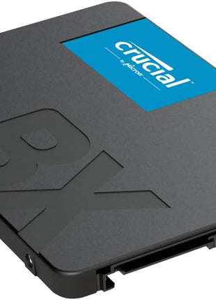 Crucial BX500 2TB 3D NAND SATA 2.5-Inch Internal SSD, up to 540MB/s - CT2000BX500SSD1, Solid State Drive | 2TB 3D NAND SSD with 540MB/s read and SATA III interface for booting, storage and multitasking