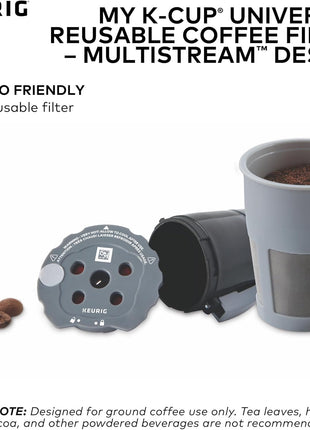 Keurig My K-Cup Reusable Filter MultiStream Technology - Gray (Packaging May Vary)