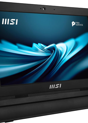 MSI PRO AP162T 15.6 inch FHD Touchscreen All-in-One PC: Intel Celeron N100, 4GB DDR4, 128GB m.2 NVMe SSD, WiFi, Bluetooth, Windows 11 Pro: ADL-020US