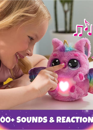Hatchimals Alive, Mystery Hatch Pufficorn, Surprise Interactive Toy & Egg with Mist, Lights & Sounds (Styles May Vary), Kids Toys for Girls & Boys
