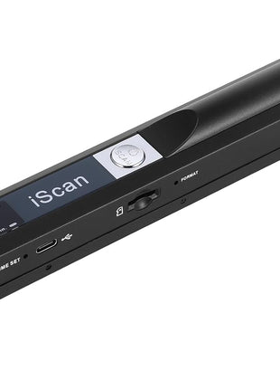 Portable Document Scanner, 900DPI Handheld Scanner Wand for Documents & Receipts, A4 Photo Image Scanner JPG/PDF, Portable Scanner for Laptop, USB 2.0 High Speed Transfer, Supports Micro SD Card