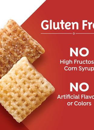 Cinnamon Chex Cereal, Gluten Free Breakfast Cereal, Made with Whole Grain, Family Size, 19.2 oz