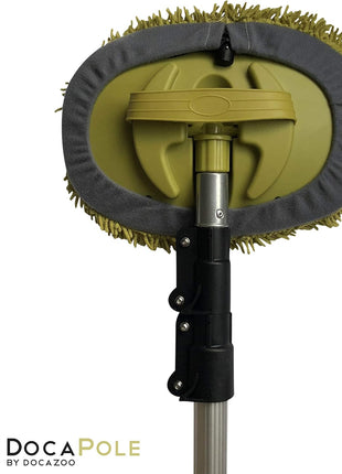 DOCA Car Wash Equipment - Car Wash Mop Attachment - Other Options Include Squeegee, Kit, Mitt, Soft Bristle Brush with or Without Long Handle Extension Pole