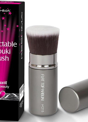 Flat Top Kabuki Foundation Brush By KESHIMA, Premium Makeup Brush