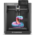FLASHFORGE Adventurer 5M 3D Printer with Fully Auto Leveling, Max 600mm/s High Speed Printing, 280掳C Direct Extruder with 3S Detachable Nozzle, CoreXY All Metal Structure, Print Size 220x220x220mm