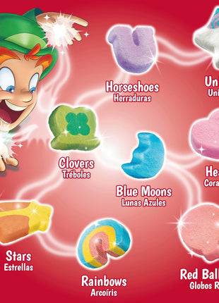Lucky Charms Gluten Free Cereal with Marshmallows, Kids Breakfast Cereal, Made with Whole Grain, Giant Size, 26.1 oz