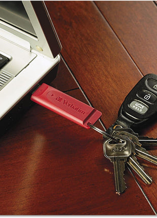 Verbatim 32GB Store 'n' Go USB Flash Drive - PC / Mac Compatible - Red