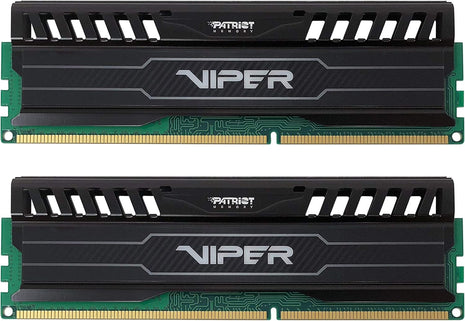 Patriot Viper 3 DDR3 RAM 16GB (2X8GB) 1866MHz CL10 Desktop Memory | Voltage: 1.5v; Supports Intel XMP; Module type: UDIMM.