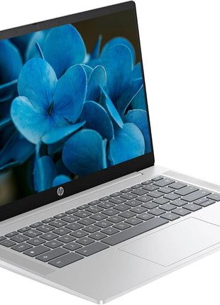 HP 2025 Lightweight Chromebook, 14'' HD IPS Display, Intel N Processor Up to 3.69GHz, 4GB LPDDR5 Ram, 128GB SSD, Super-Fast 6th Gen WiFi, Chrome OS, Dale Silver (Renewed)