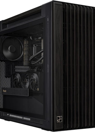 ASUS ProArt PA602 Wood Edition E-ATX PC Case with Tempered Glass,Front Panel IR dust Indicator, Power Lock Latch, 440 mm GPU Support, 420 mm Radiator & 3 Pre-Installed Fans, 2 Year Warranty