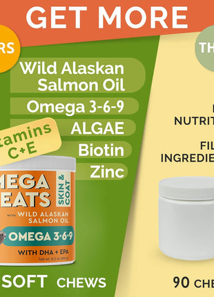 Hemp + Glucosamine + Fish Oil Omega for Dogs 3 Bundle - Hip & Joint Supplement + Allergy Relief - w/Hemp Oil Chondroitin MSM Turmeric + EPA & DHA Fatty Acids - 240 Chews - Made in USA