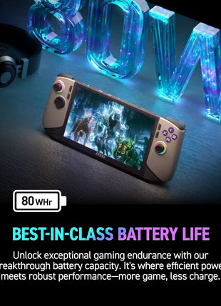 msi Claw PC Gaming Handheld: Intel Ultra 7-258V, 8" FHD 120Hz Display, 32GB LPDDR5, 1TB NVMe SSD, MicroSD Card Reader, Thunderbolt 4, Win 11 Home: Black 8 AI+ A2VM-001US