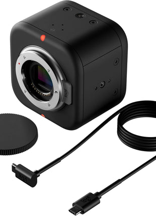Logitech for Creators Mevo Core Wireless 4K Video Camera | For creators, 4K video, multicam ready, intuitive app control, interchangeable lens