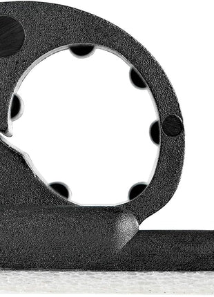 StarTech.com 100 Adhesive Cable Management Clips Black - Network/Ethernet/Office Desk/Computer Cord Organizer - Sticky Cable/Wire Holders - Nylon Self Adhesive Clamp UL/94V-2 Fire Rated, TAA