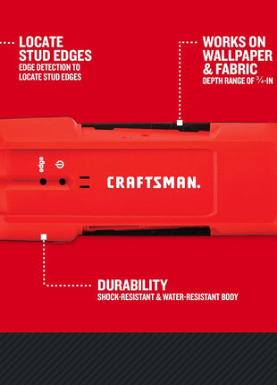CRAFTSMAN Stud Finder, 3/4-Inch Depth (CMHT77633)