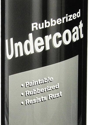 Dupli-Color EUC101A00 Paintable Rubberized Undercoat – Black Automotive Spray Paint - 16 oz Aerosol Can
