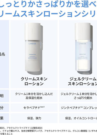 LANEIGE Gel Cream Skin Lotion 170mL Ceramide Toner Korea High Moisturizing Moist Sensitive Skin Care