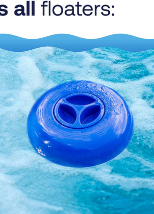 HTH Spa 86109 Bromine Tablets, Chemical Sanitizer for Spas & Hot Tubs - Fits All Floaters for Easy Application, Creates Soft Water Feel, No Chlorine Odor, Eliminates Bacteria & Algae, 2 lbs