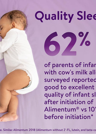 Similac Alimentum with 2'-FL HMO Hypoallergenic Infant Formula, for Food Allergies and Colic Due to Protein Sensitivity, Ready-to-Feed Baby Formula, 8-fl-oz Bottle, Pack of 24