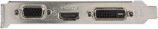 msi Gaming GeForce GT 710, Graphics Card, Desktop, HDMI/VGA/DVI - 2GB GDRR3 64-bit HDCP Support DirectX 12 OpenGL 4.5 Single Fan Low Profile, Nvidia