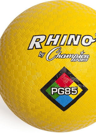 Champion Sports Playground Balls – Single Balls & Sets, Multiple Colors, Durable Nylon-Wound Construction for Kickball & Indoor/Outdoor Play