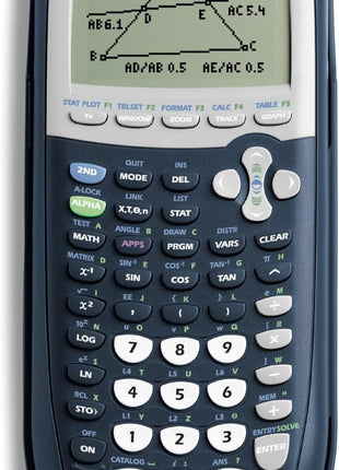 Texas Instruments TI-84 Plus Graphics Calculator, Black 320 x 240 pixels (2.8 inch diagonal)