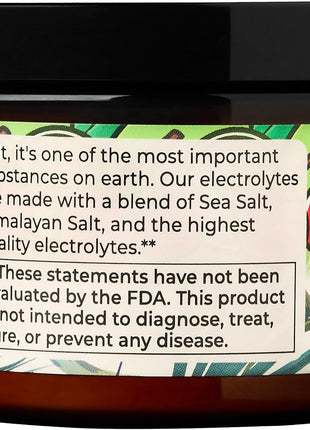 Santa Cruz Paleo Electrolyte Powder, Cherry Limeade, Sugar Free Hydration Drink Mix with Himalayan Pink Salt, Sea Salt, Magnesium Glycinate, Potassium Chloride, Sweetened with Stevia, 30 Servings