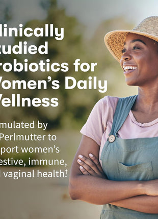Garden of Life Once Daily Dr. Formulated Probiotics for Women 50 Billion CFU 16 Probiotic Strains with Organic Prebiotics for Digestive, Vaginal & Immune Health, Dairy Free, Shelf Stable 30 Capsules