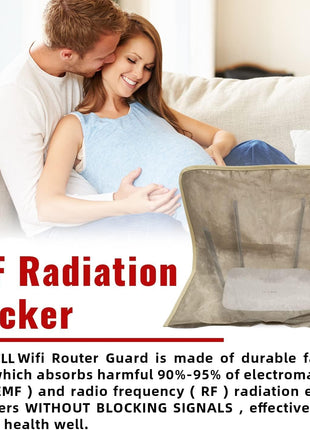 WiFi Router Cover,Smart High Protection Router Cover, Versatile Shielding WiFi Guard(14IN x 15.5IN)